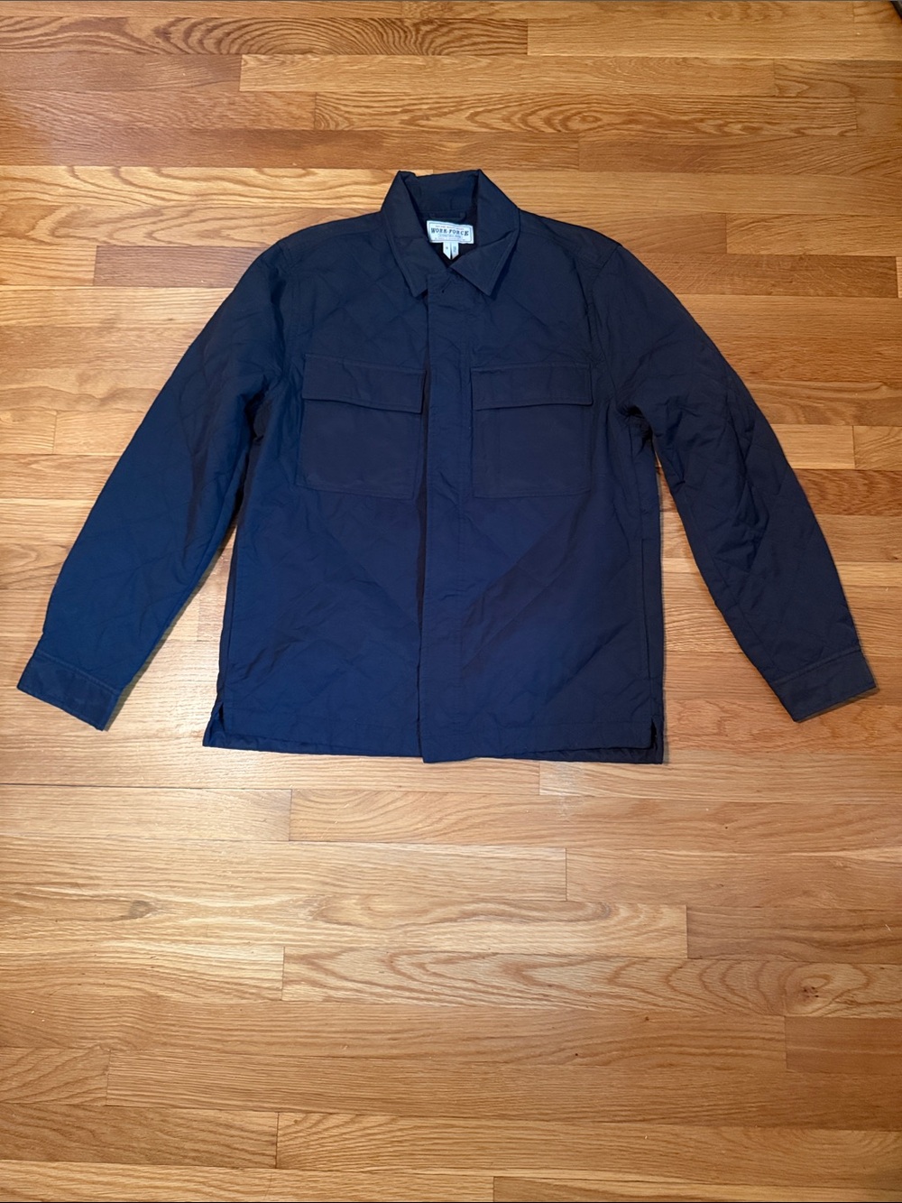 GAP Navy Field Shirt Jacket size small